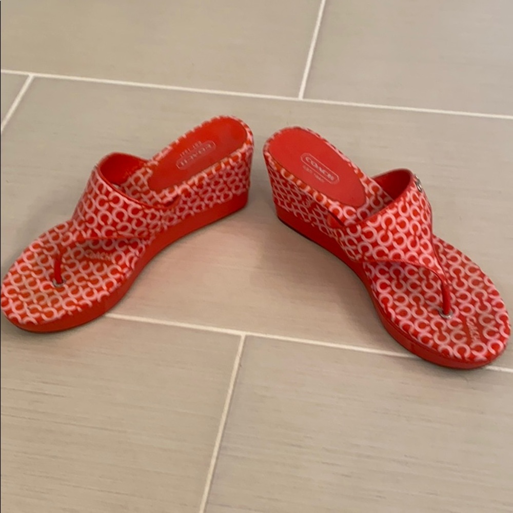 Coach wedges - Picture 2 of 7
